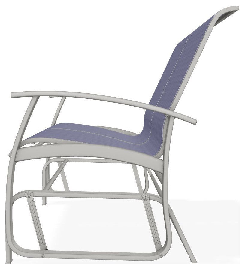 Belle Isle Sling 2-Seat Glider, Breeze/Snow
