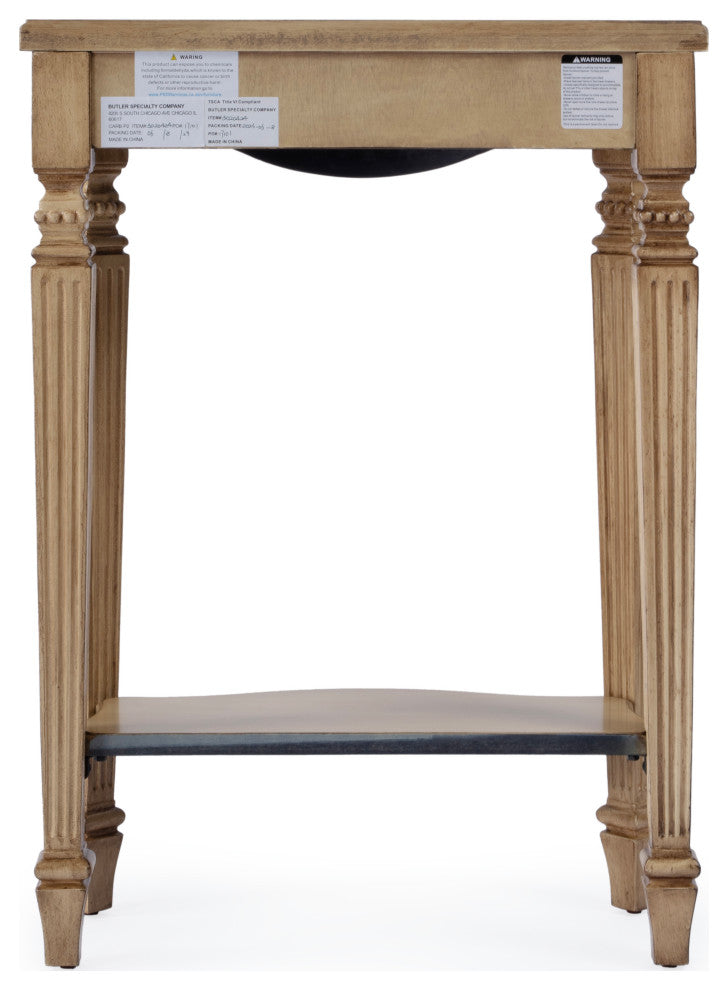 Cheshire Console Table, Gilded Cream, Antique Beige