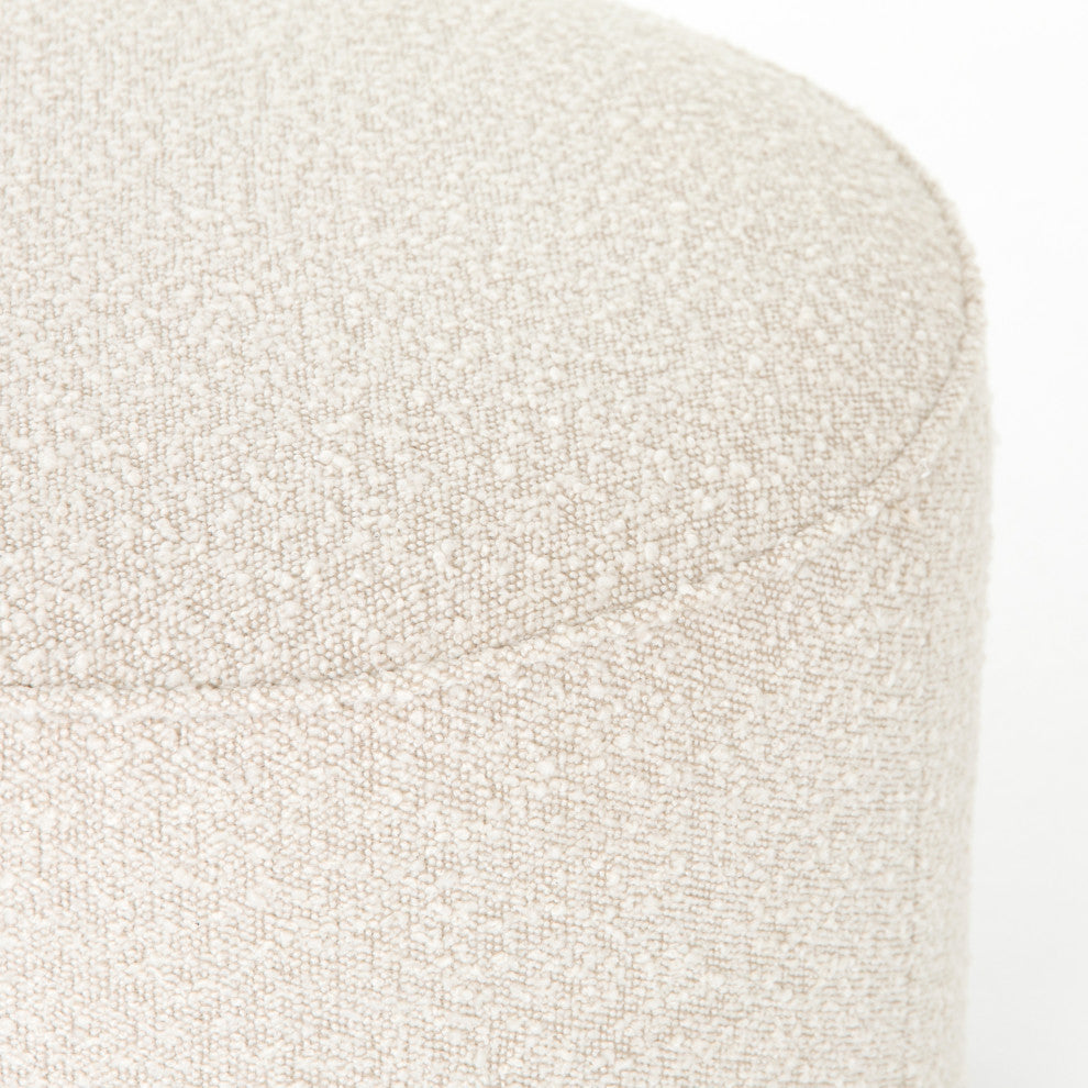 Sinclair Round Ottoman-Knoll Natural