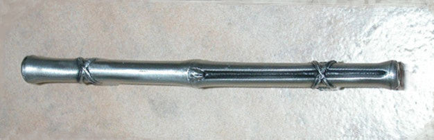 Single Bamboo Handle, Antique Brass