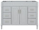 Avanity Bristol 48 in. Vanity Only in Light Gray