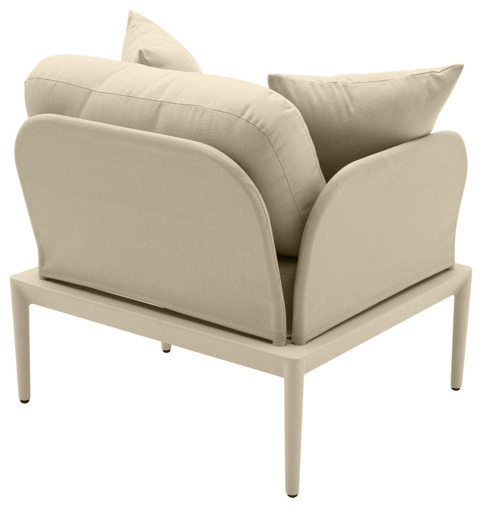 Kapri Outdoor Armchair, Taupe