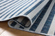 Loloi Easton Denim / Ivory 8'-6" x 11'-6" Area Rug