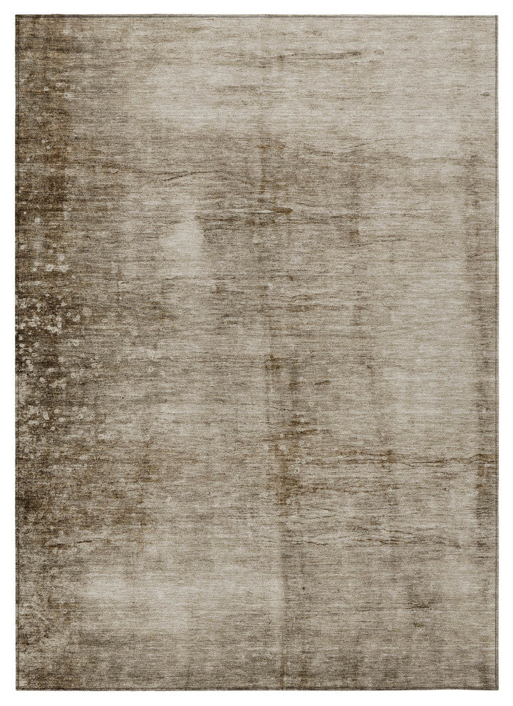 Machine Washable Indoor/Outdoor Chantille ACN1884 Beige 8' x 10' Rug