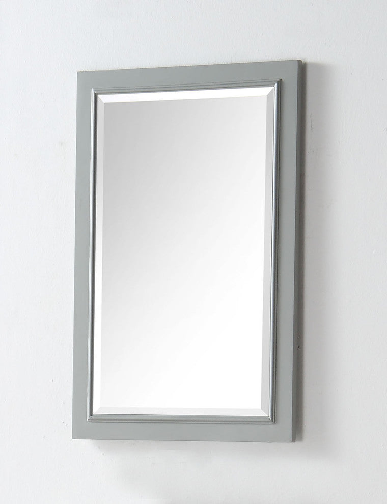 Legion Furniture 20"x30" Vanity Mirror, Cool Gray