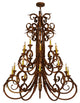 48 Wide Serratina Chandelier