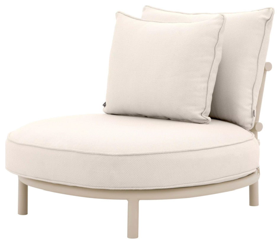 White Round Outdoor Chair | Eichholtz Laguno