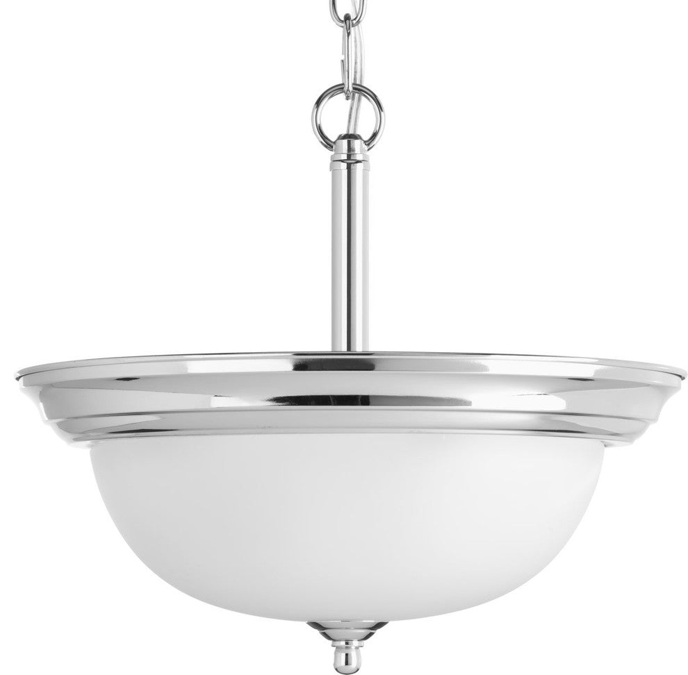 2-Light Semi-Flush Convertible Light