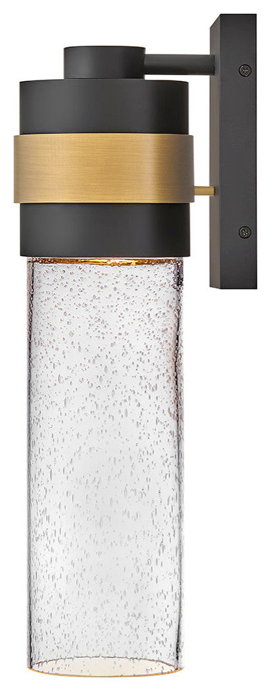 Lark Albie Medium Wall Mount Lantern, Black