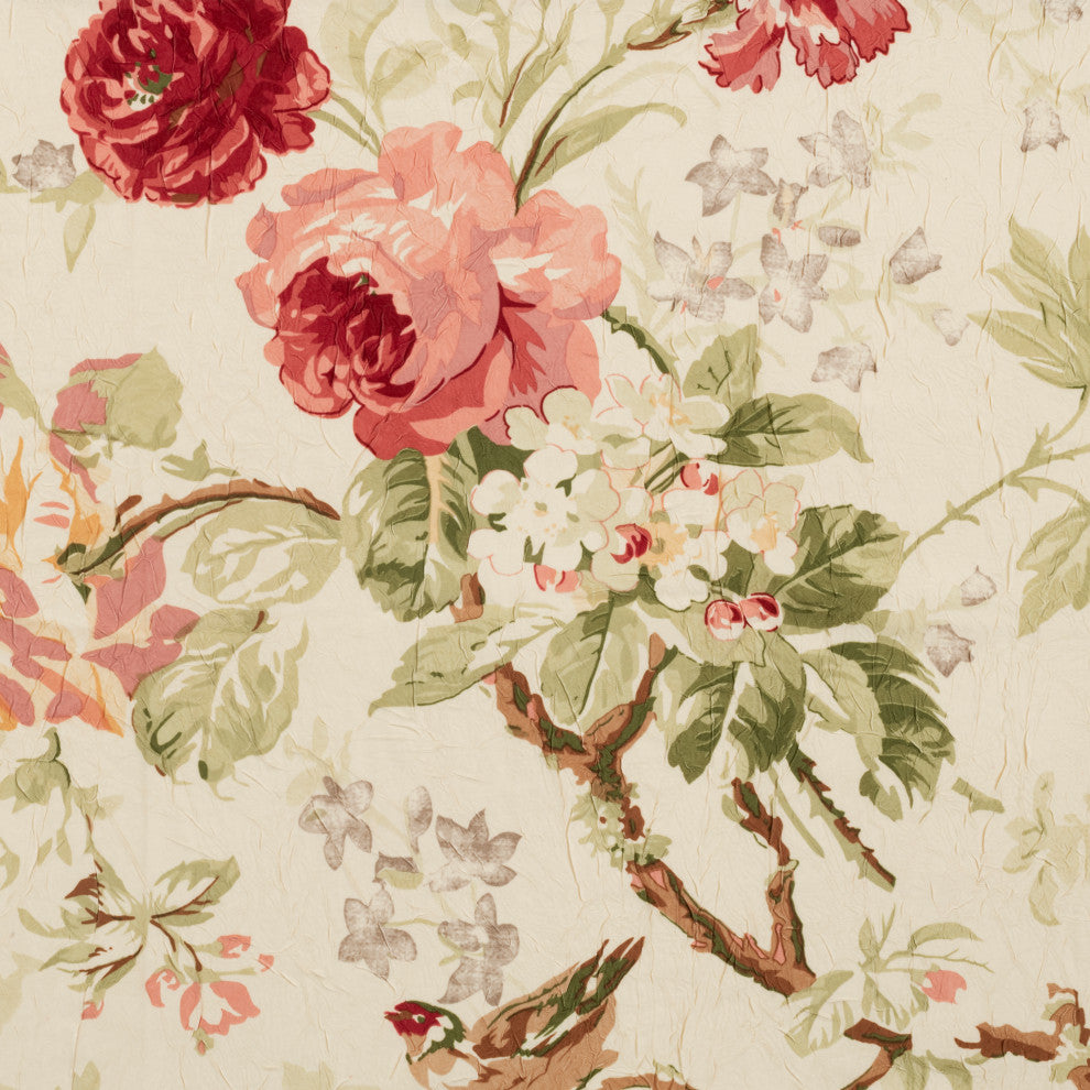 Balmoral Tailored Panel, Red, 48" X 63"