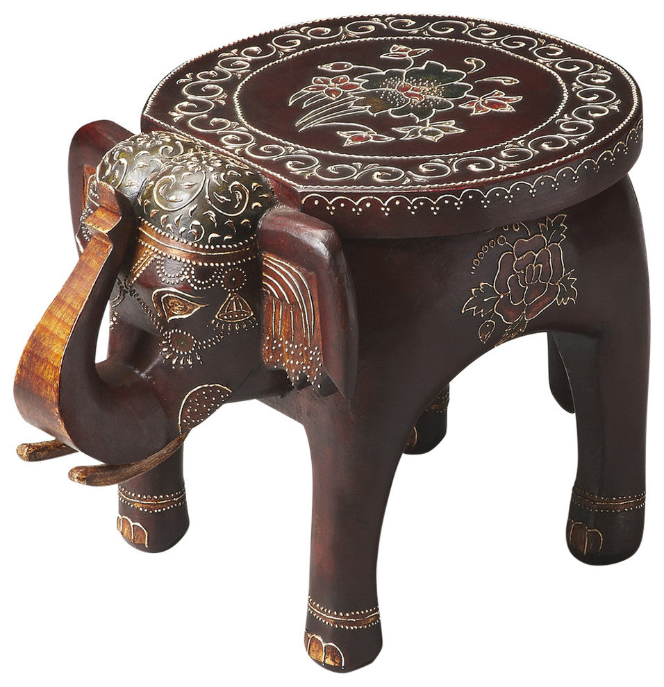 Butler Botswana Hand Painted Accent Table