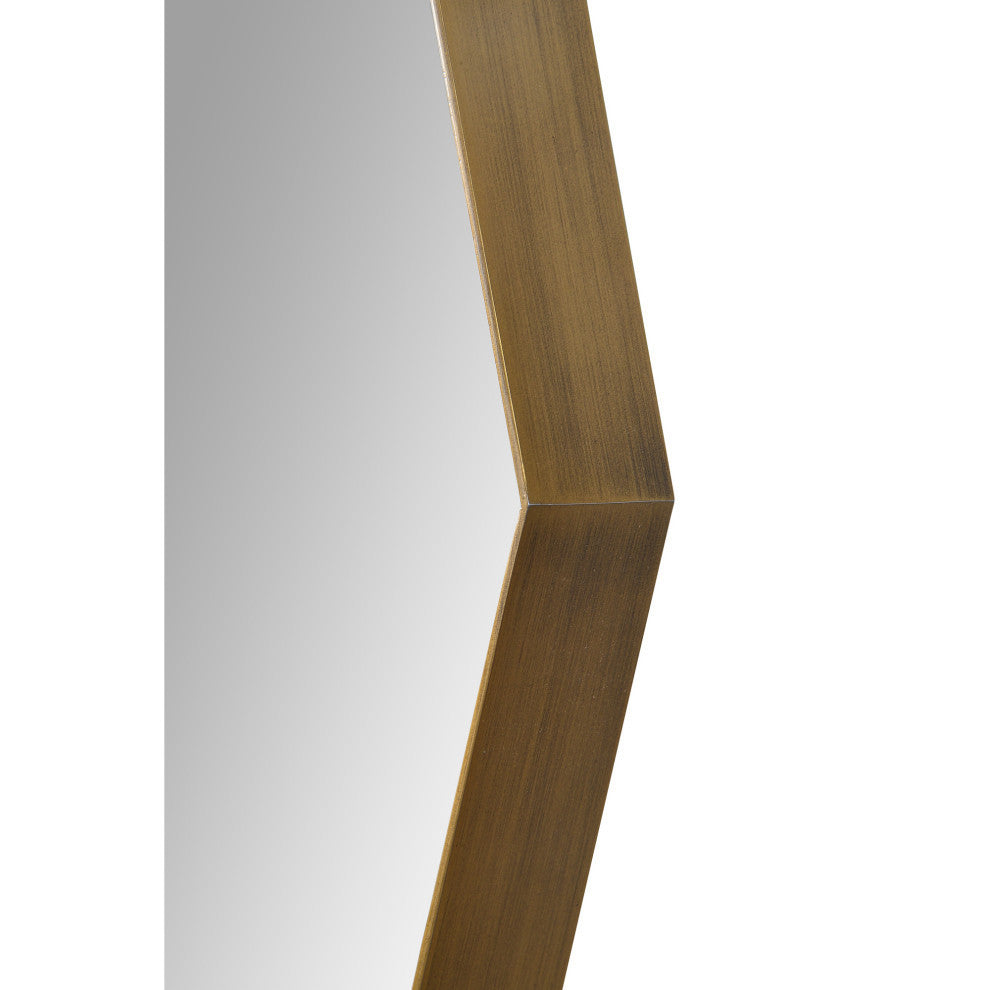 Cruz 40 x 38 octogonal deccorative wall mirror