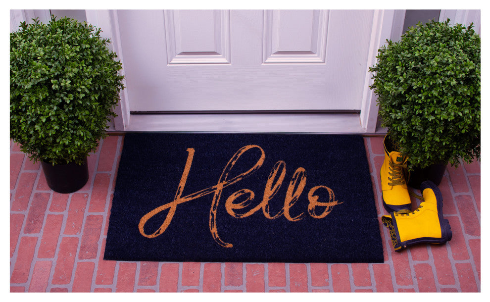 Calloway Mills Canty Hello Doormat , 24"x36"