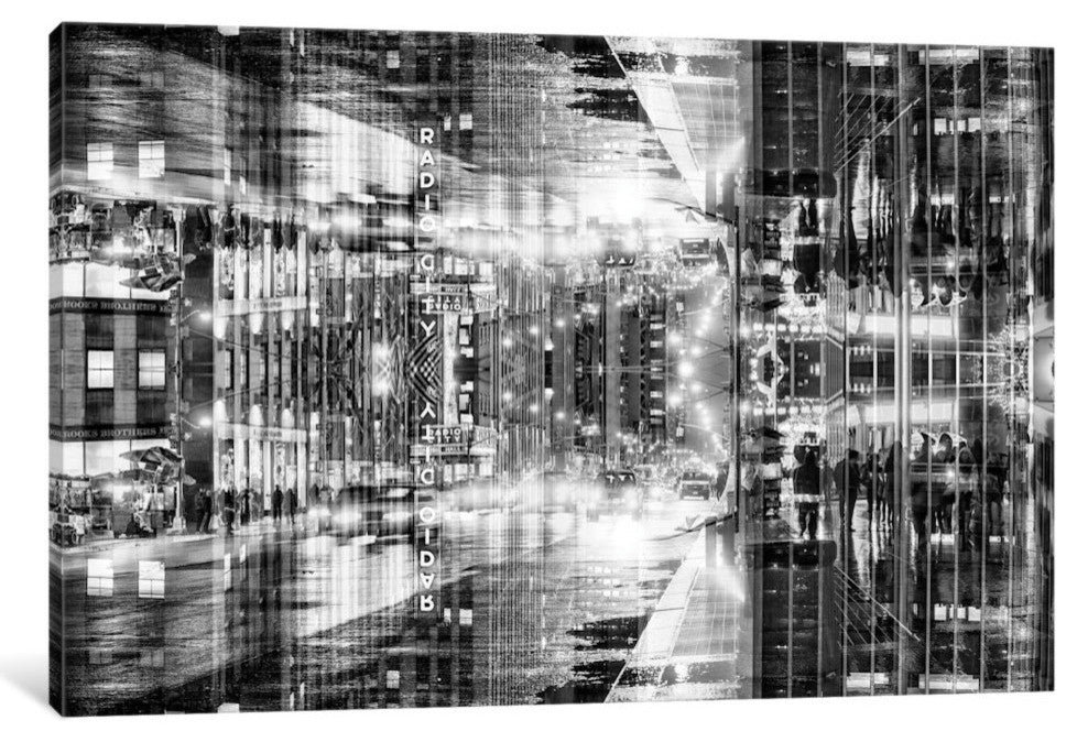 "New York Reflection Radio City" by Philippe Hugonnard, 26x18x1.5