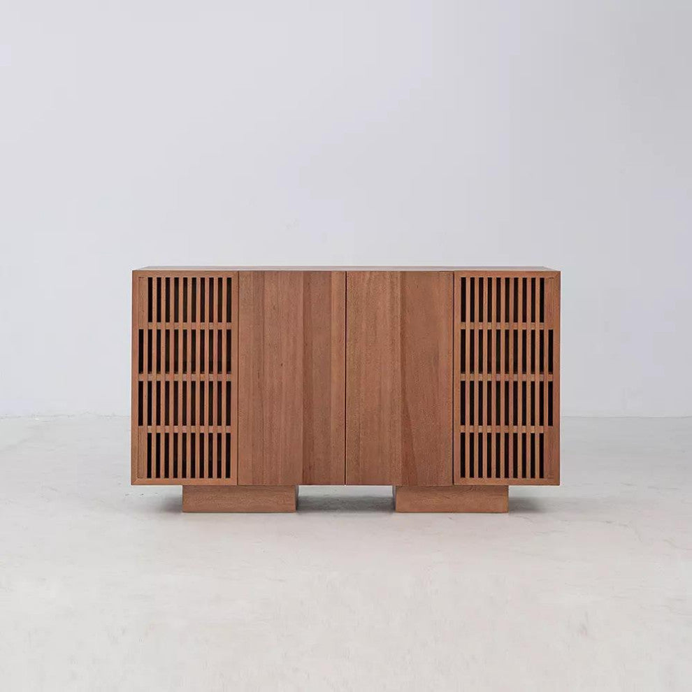 Zither 70" Sideboard, Pumpernickel