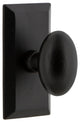 Ageless Iron Vale Plate Single Dummy With Aeg Knob, Black Iron