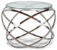 Orbit Side Table, Silver