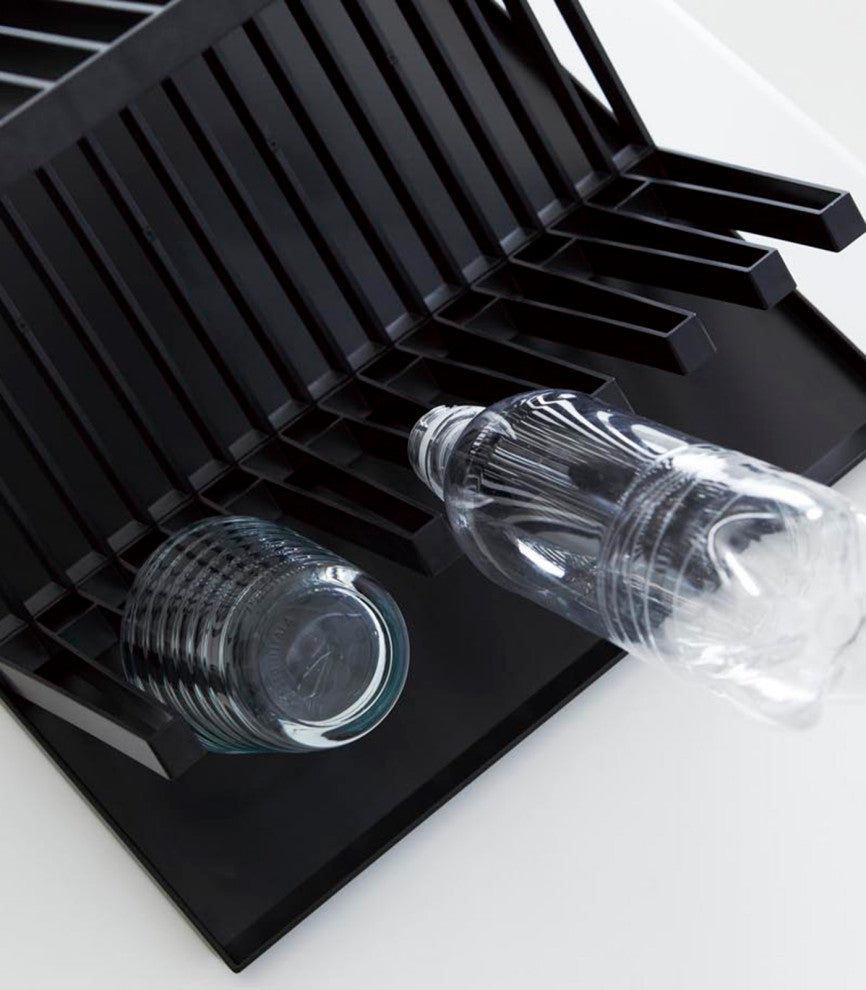 Tower X-Shaped Dish Drainer Rack, Black