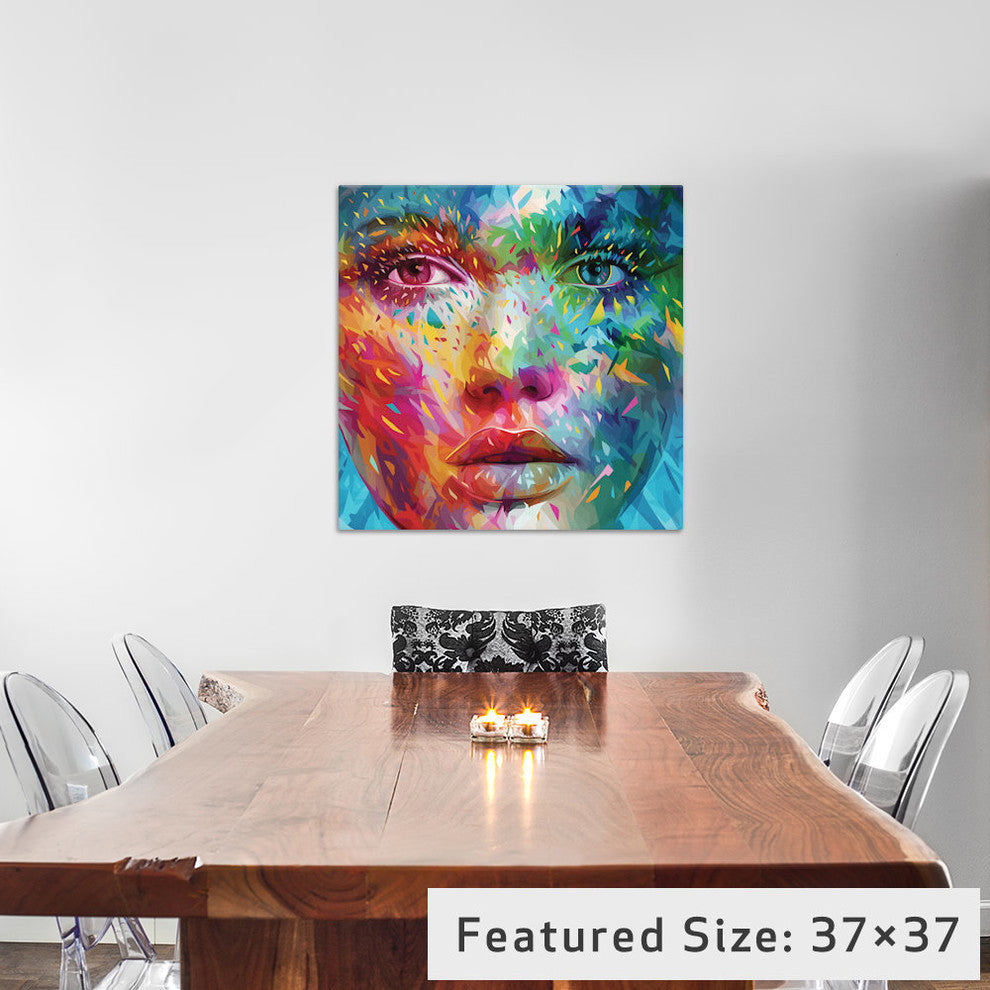 "Bold" by Alessandro Pautasso, 26x26x1.5