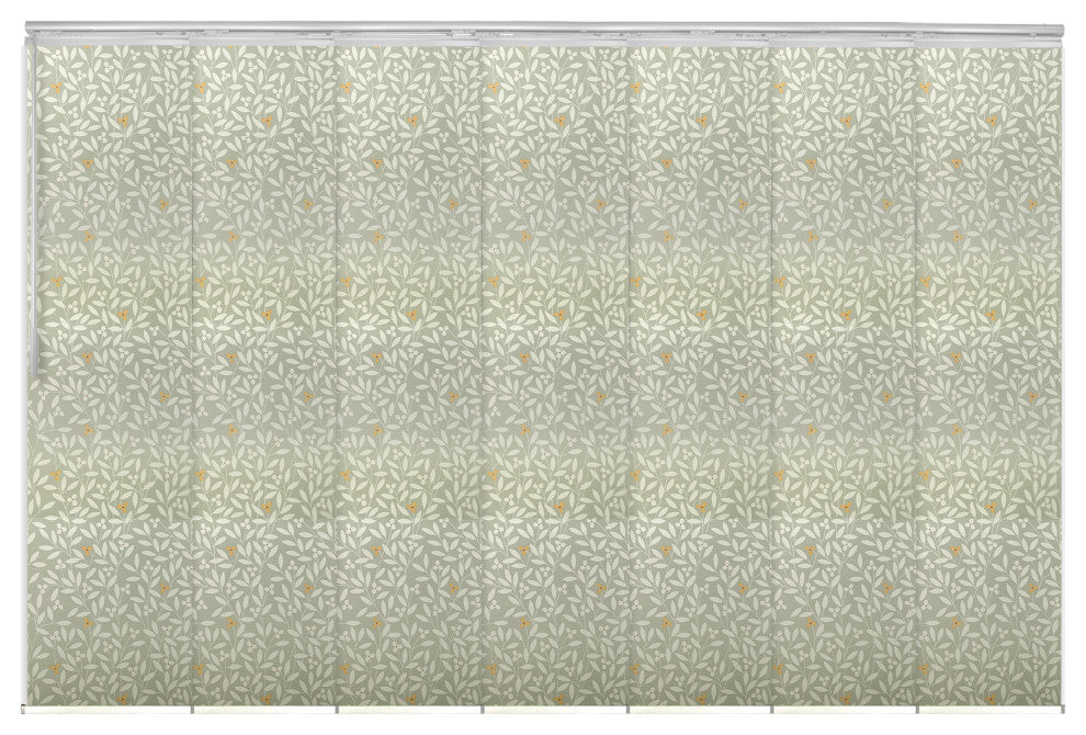 Myrtle 7-Panel Track Extendable Vertical Blinds 110-153"W