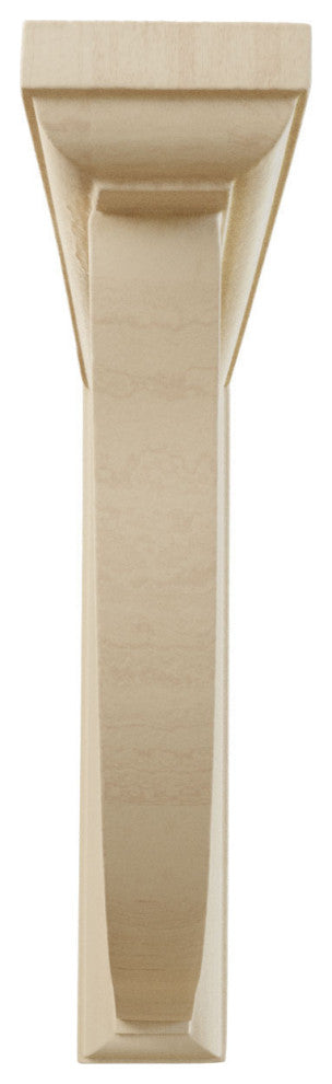 1 1/2"W x 7"D x 7"H Andrea Wagon Wheel Bracket, Rubberwood