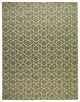 Nourison Horizon Indoor/Outdoor 8' x 10' Green Modern Rug