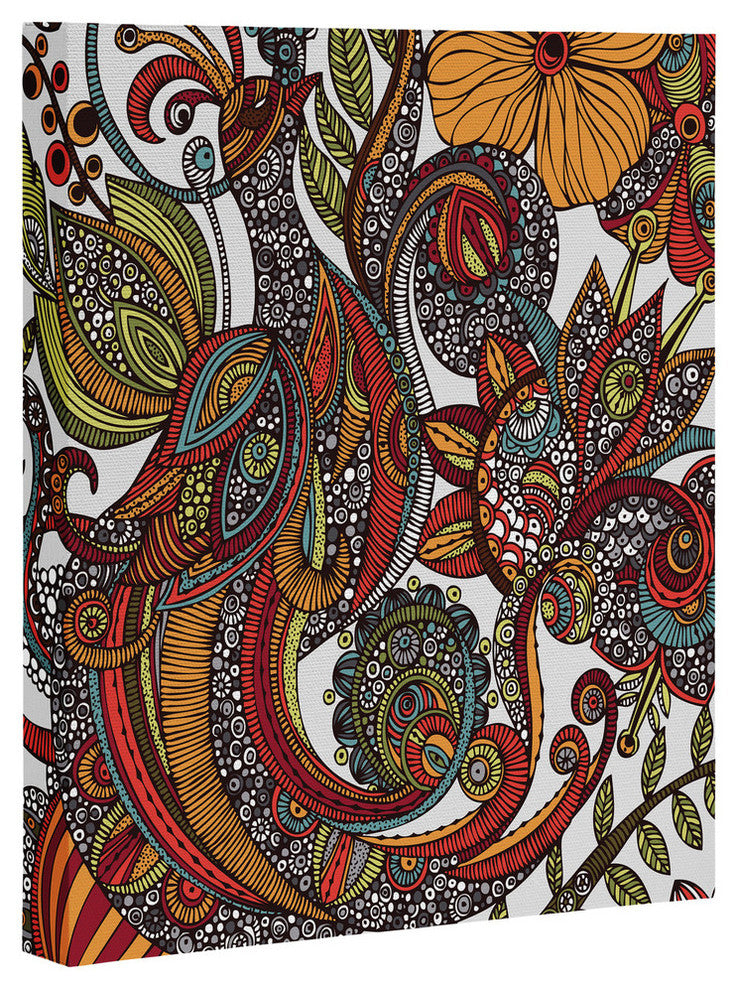 Deny Designs Valentina Ramos Paradise Bird Art Canvas