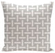 Geometric Decorative Outdoor Pillow, Rain, 18"x18"