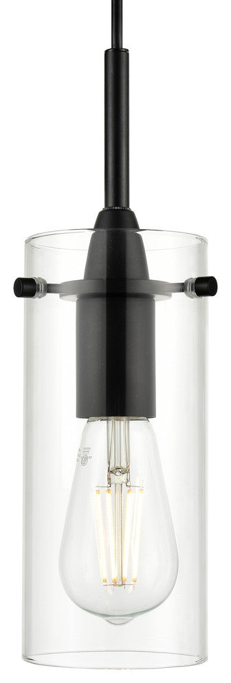 Effimero 5-Light Cluster Pendant, Black