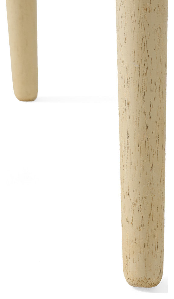 GDF Studio Bramote Countryside Rounded Back Spindle Dining Chairs, Set of 2