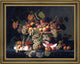 Severin Roesen Still Life with Fruit Framed Premium Canvas Print, 18"x24"