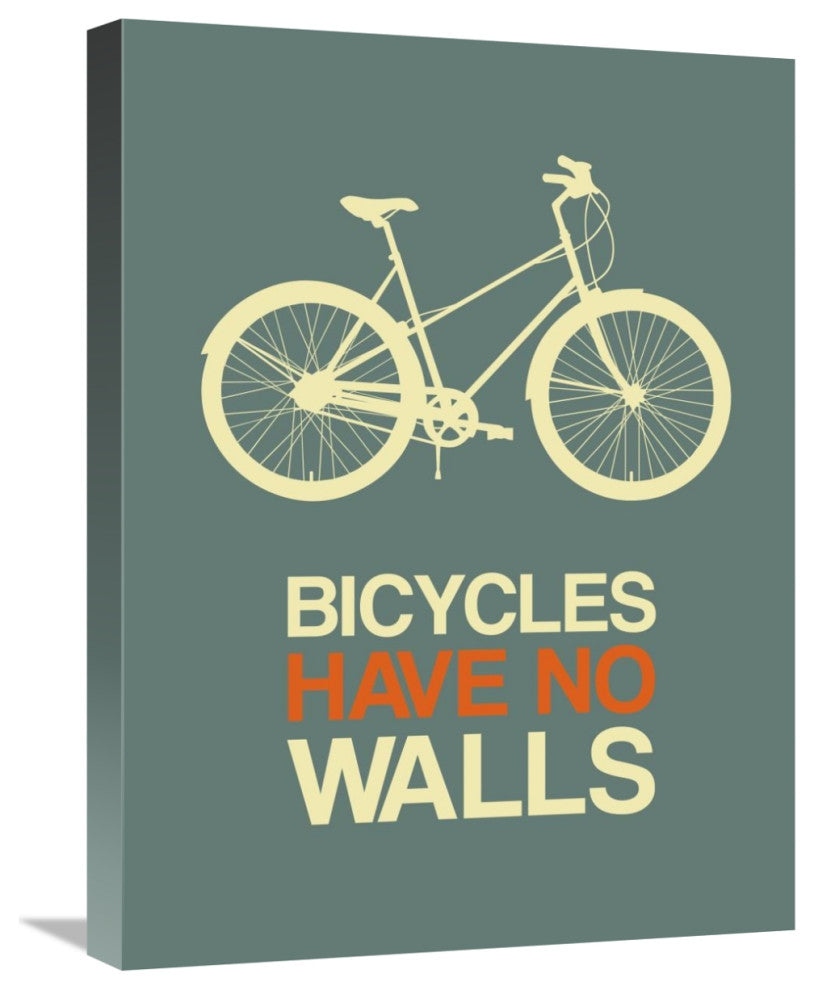 "Bicycles Have No Walls Poster 3" Fine Art Print