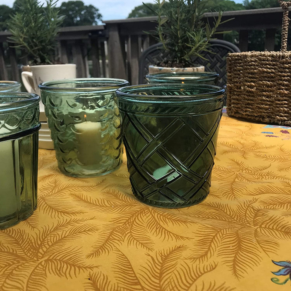 6 Piece Rustic Candle Holders