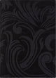 Jaipur Transitional Area Rug, Black, 5'x7'