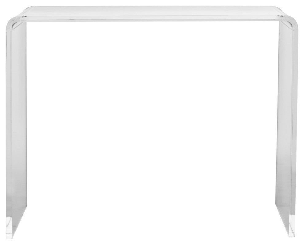 VEVOR Acrylic Console Table Clear Acrylic End Table 38x15x29" for Foyer