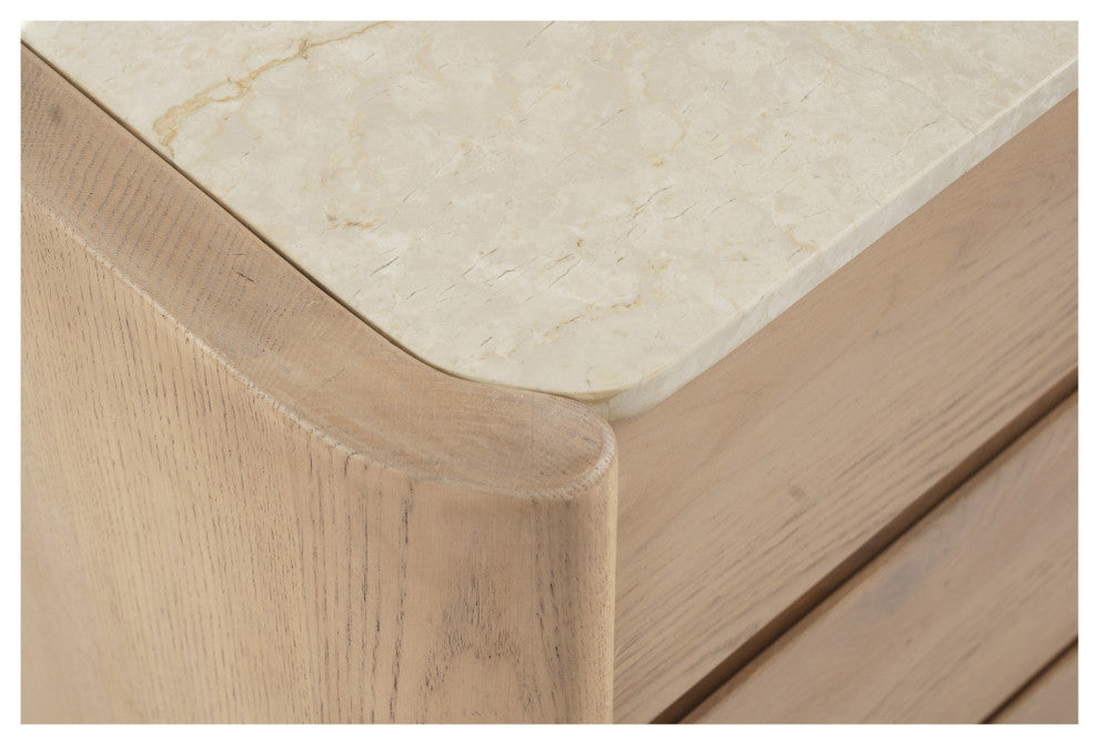 Lane 6 Drawer Dresser Natural
