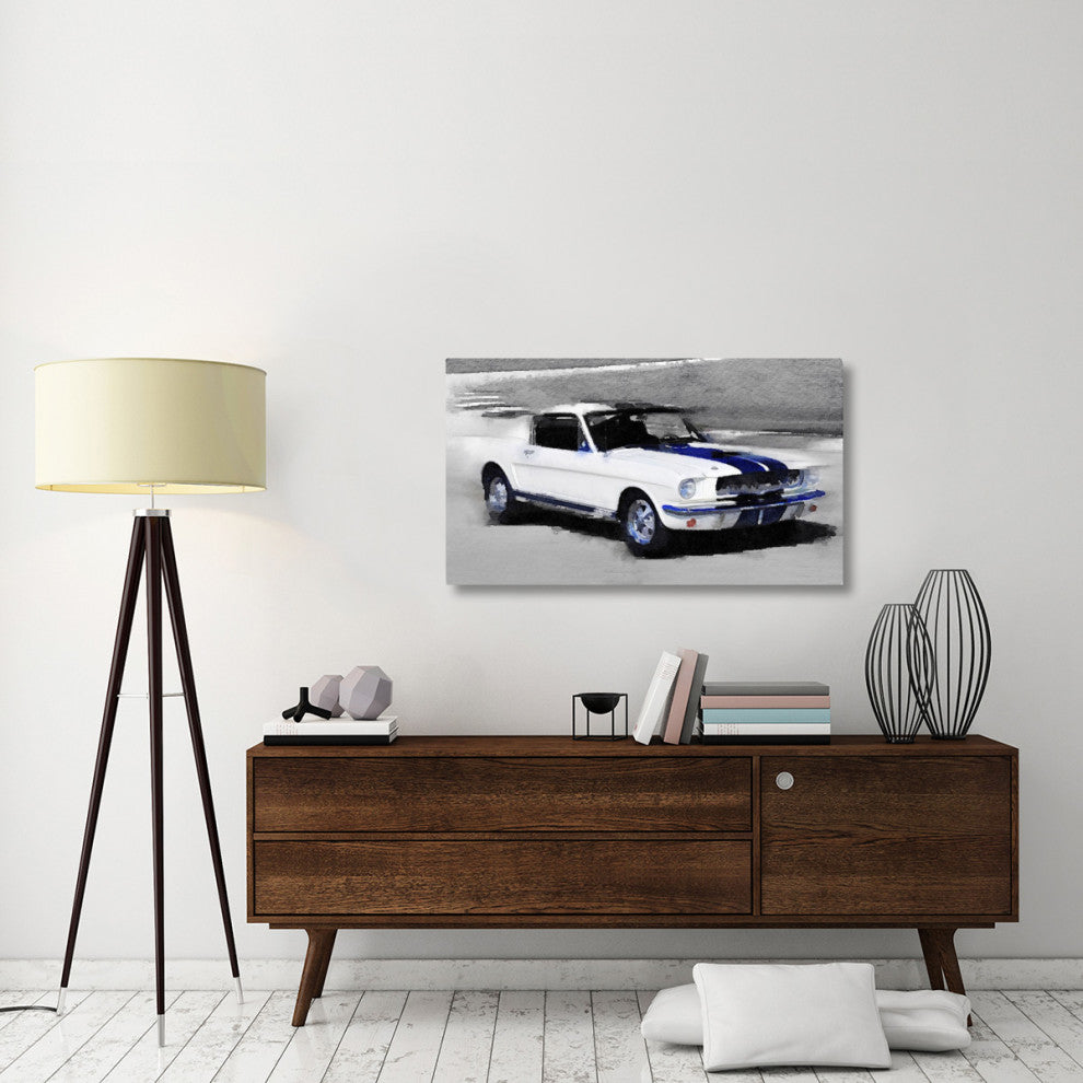 "Ford Mustang Shelby Watercolor" Fine Art Print