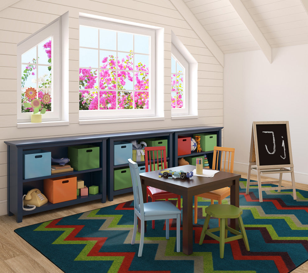 Kid Essentials Rug, Sonic, Tropics, 5'4"x7'8"