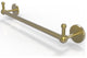 Prestige Skyline 36" Towel Bar with Integrated Hooks, Satin Brass