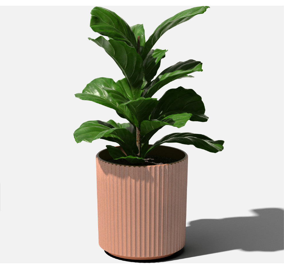 Veradek Demi Series Planter, Terracotta, 16", 1 Pack