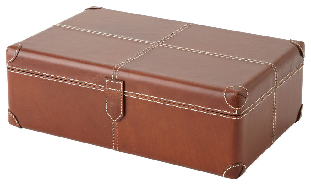Emporium Home Tiburtina Box, Saddle, Large
