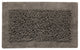Bath Rug Cotton and Chenille Tufted, 36"x24", Gray, GSF 200, Pattern Lima