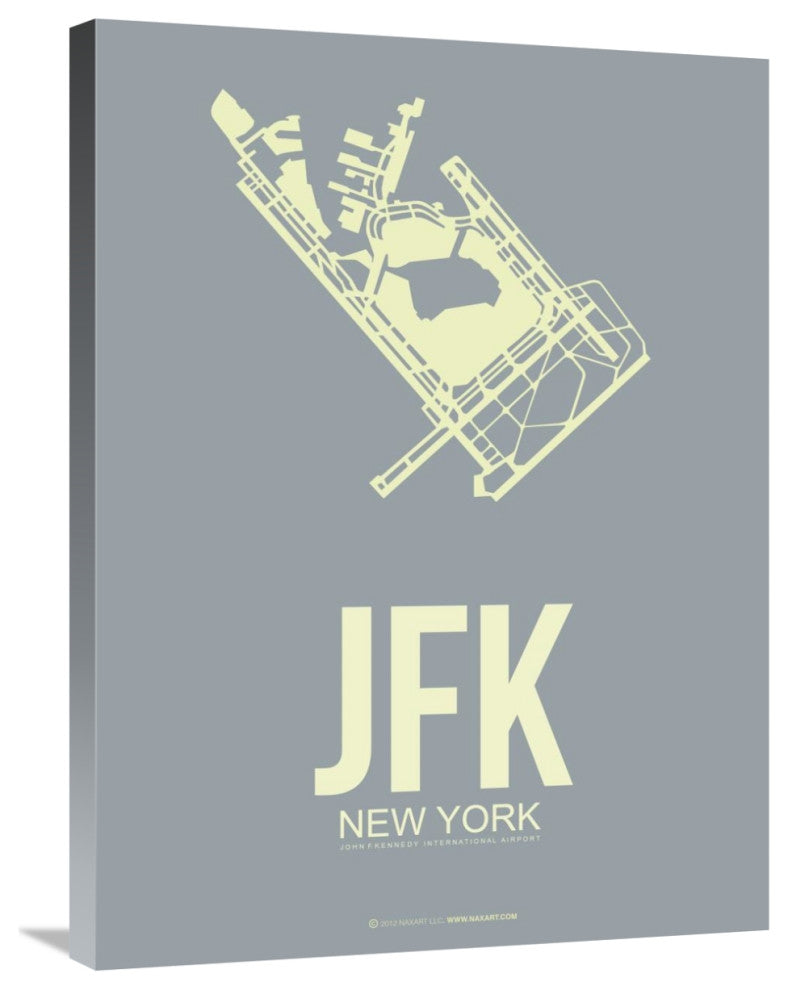 "JFK New York Poster 1" Fine Art Print