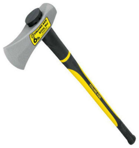 Collins TJ-6FD-C Axe Eye Splitting Maul with 36" Fiberglass Handle, 6 Lb Head
