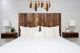 Handcrafted Headboard, Hanger Style, Foxy Brown, Queen
