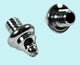 Door Hinges Bright Chrome Large Decorator Hinge Finial Pair |