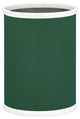 Oval Waste Basket, Tropic Green, 14"