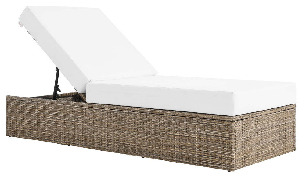 MODWAY Convene Outdoor Patio Outdoor Patio Chaise Lounge Chair