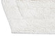 Waterford Collection Tufted Non-Slip Bath Rug, 2 Piece Set, Ivory