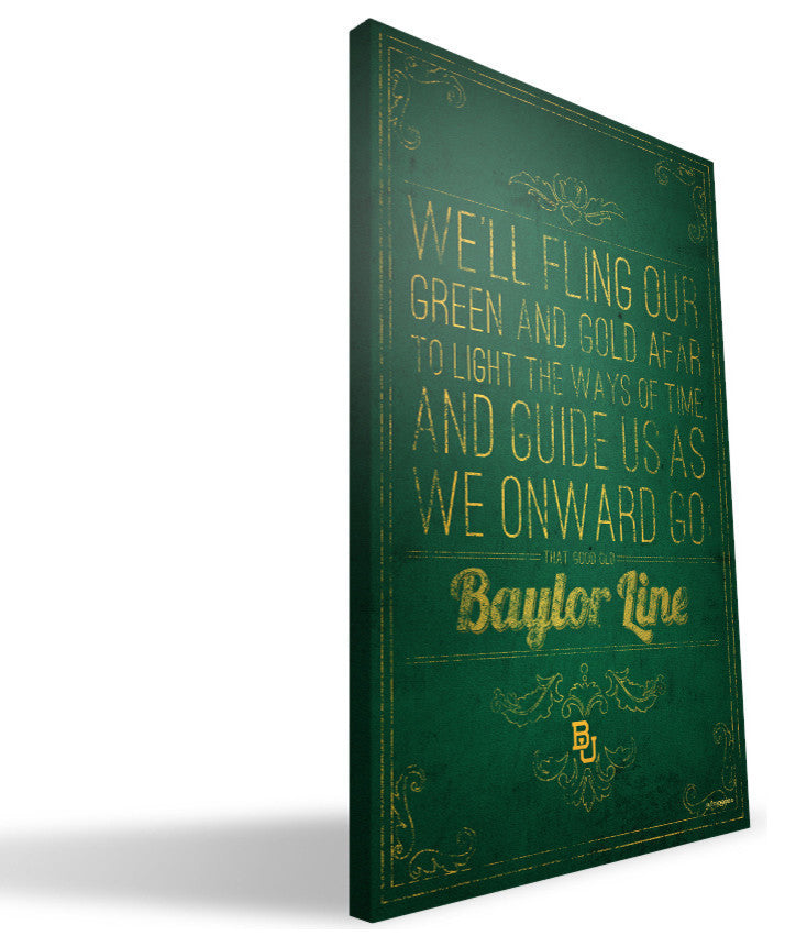 BAY Bears Song Canvas Print, 16"x24"
